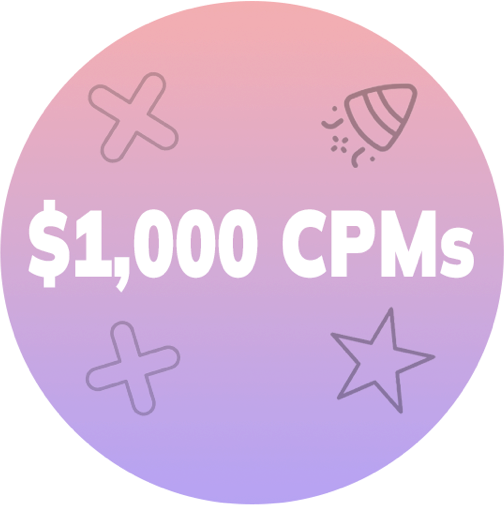 $1,000 CPMs